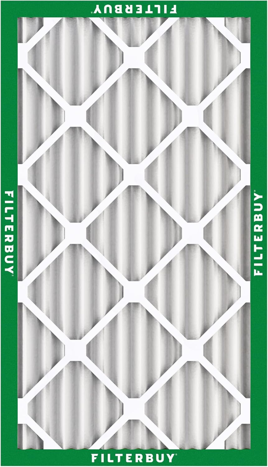 Filterbuy 16x25x2 MERV 8 Air Filter